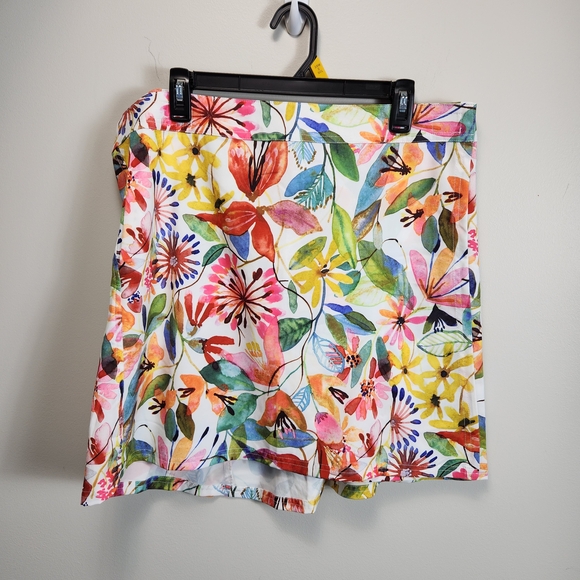 NWT Rip Skirt Wildflower Watercolor Floral Skirt XL - Picture 2 of 8